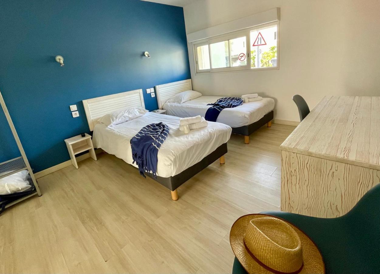 Amerique Hotel Palavas - Piscine - Plage Екстериор снимка