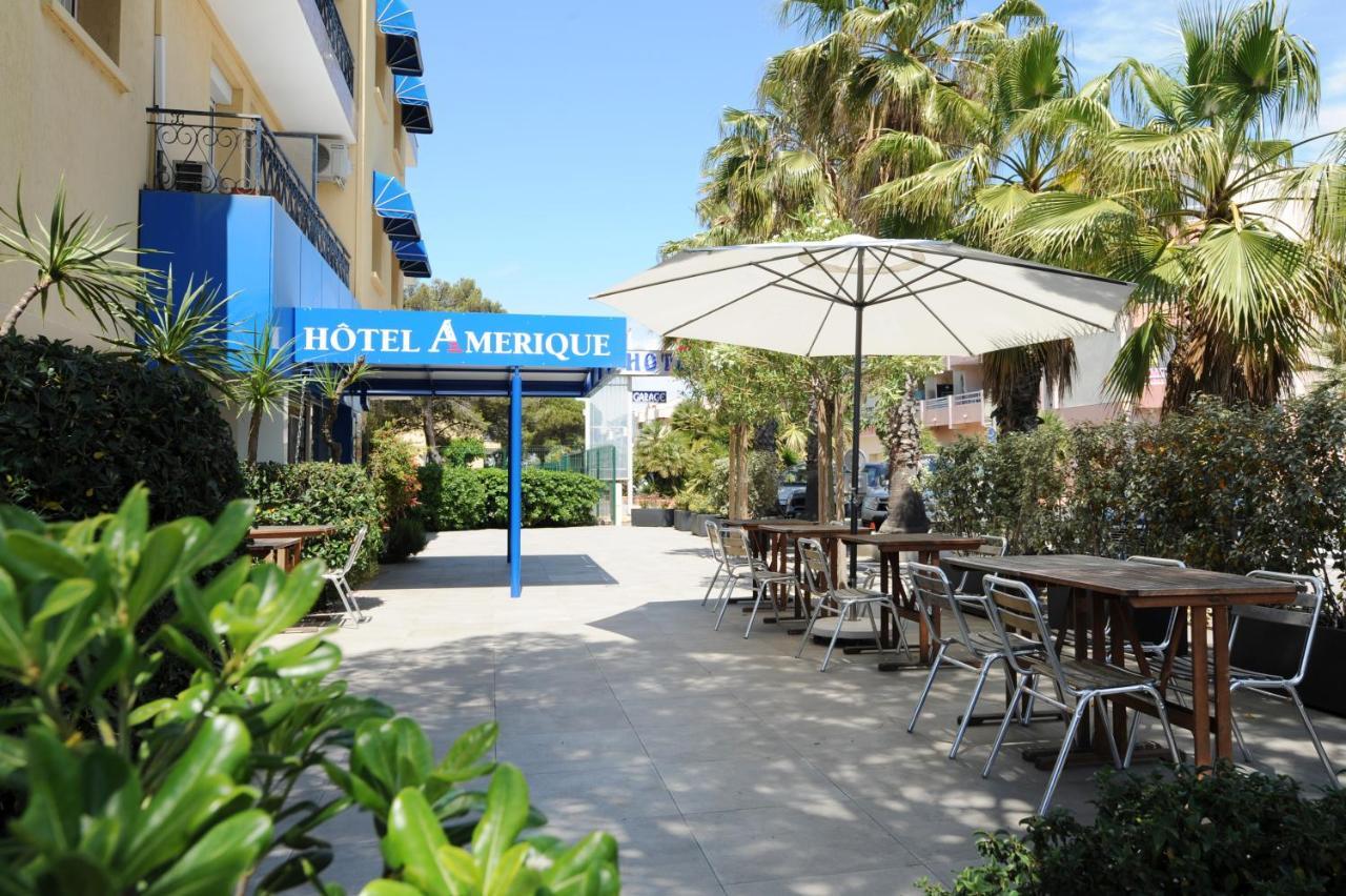 Amerique Hotel Palavas - Piscine - Plage Екстериор снимка
