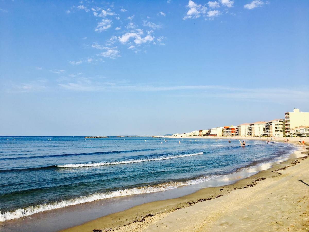 Amerique Hotel Palavas - Piscine - Plage Екстериор снимка